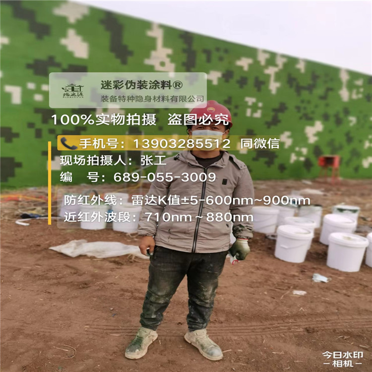 临沂包括外墙、护坡、水泥地面建筑物的迷彩喷涂